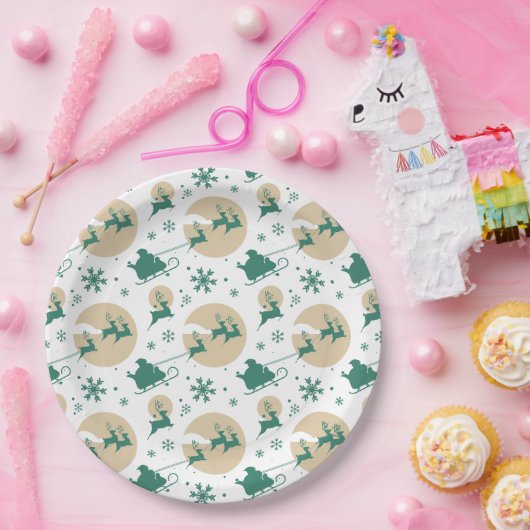 Weihnachtsmuster 118 pappteller (Party)