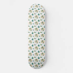 Weihnachtsmuster 118 skateboard
