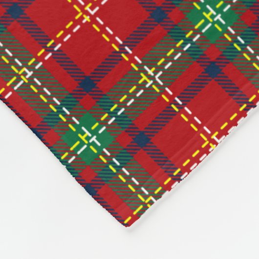 Weihnachtsmuster 11 fleecedecke (Ecke)