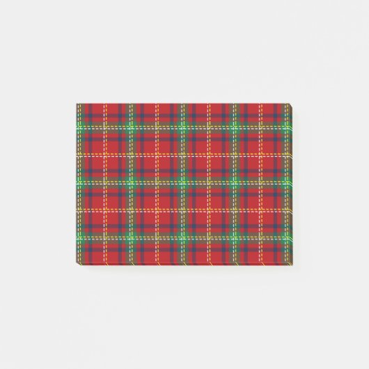 Weihnachtsmuster 11 post-it klebezettel (Vorderseite)