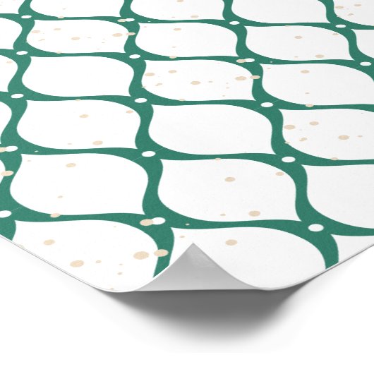 Weihnachtsmuster 120 poster (Ecke)