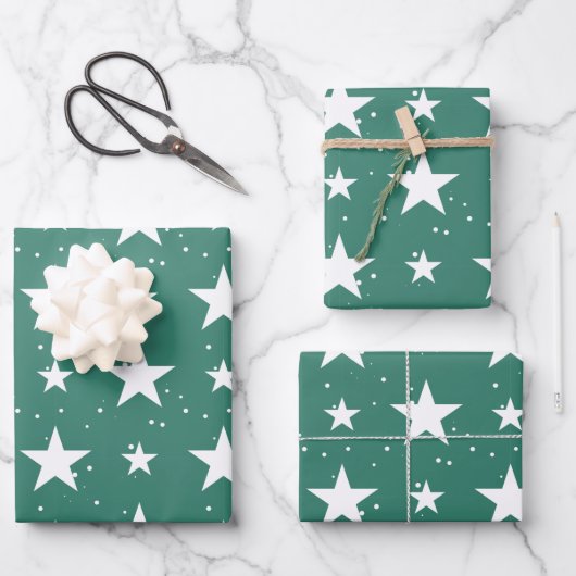 Weihnachtsmuster 121 geschenkpapier set (Vorderseite)