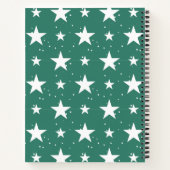 Weihnachtsmuster 121 notizblock (Rückseite)