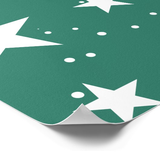 Weihnachtsmuster 121 poster (Ecke)