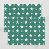 Weihnachtsmuster 121 postkarte (Vorne/Hinten)