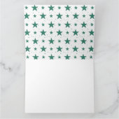 Weihnachtsmuster 123 dankeskarte (Innenseite)