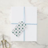 Weihnachtsmuster 123 geschenkanhänger (Mit Garn)