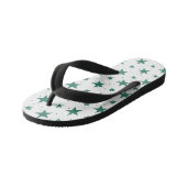 Weihnachtsmuster 123 kinderbadesandalen (Schrägansicht)
