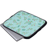 Weihnachtsmuster 126 laptopschutzhülle (Vorne Knopf)