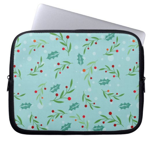 Weihnachtsmuster 126 laptopschutzhülle (Vorderseite)