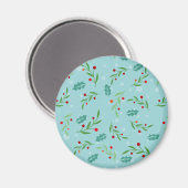 Weihnachtsmuster 126 magnet (Vorderseite/Rückseite)
