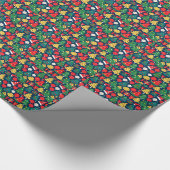 Weihnachtsmuster 1 - Wrapping Paper Geschenkpapier (Ecke)