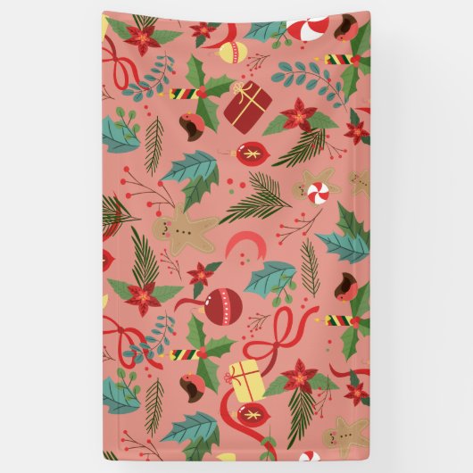 Weihnachtsmuster 2 banner (Vertikal)