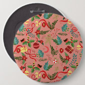 Weihnachtsmuster 2 button (Vorne & Hinten)
