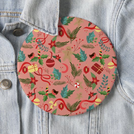 Weihnachtsmuster 2 button (Beispiel)