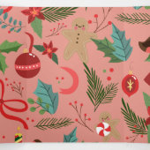 Weihnachtsmuster 2 dreifach gefaltete urlaubskarte (Innenseite Mitte)