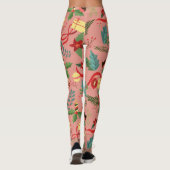 Weihnachtsmuster 2 leggings (Rückseite)