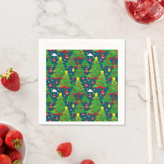 Weihnachtsmuster 2 - Paper Napkin Serviette (Beispiel)