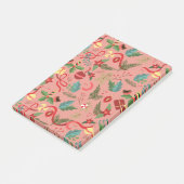 Weihnachtsmuster 2 post-it klebezettel (angewinkelt)