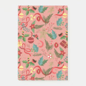 Weihnachtsmuster 2 post-it klebezettel (Vorderseite)