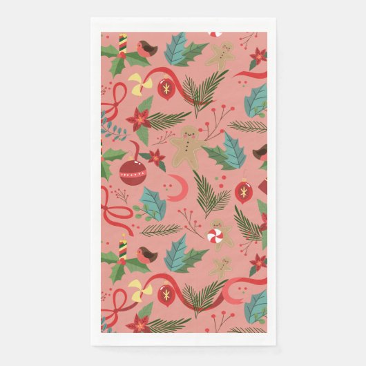 Weihnachtsmuster 2 serviette (Vorderseite)