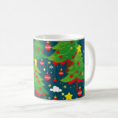 Weihnachtsmuster 2 - Tasse des Kaffees (VorderseiteRechts)