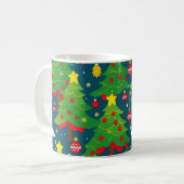 Weihnachtsmuster 2 - Tasse des Kaffees (Vorderseite Links)