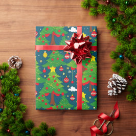 Weihnachtsmuster 2 - Umschlagpapier Geschenkpapier
