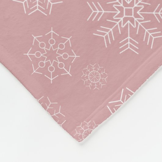 Weihnachtsmuster 34 fleecedecke (Ecke)