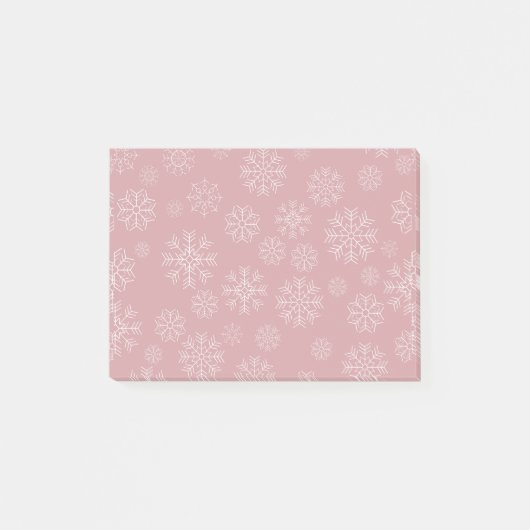Weihnachtsmuster 34 post-it klebezettel (Vorderseite)