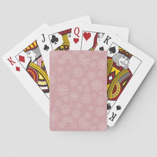Weihnachtsmuster 34 spielkarten (Rückseite)