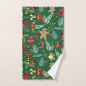 Weihnachtsmuster 5 badhandtuch set (Handtuch)