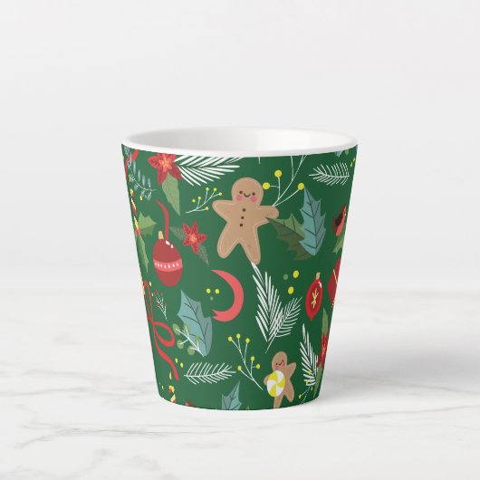 Weihnachtsmuster 5 milchtasse (Vorderseite)