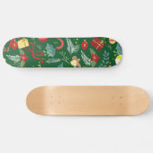 Weihnachtsmuster 5 skateboard (Horizontal)