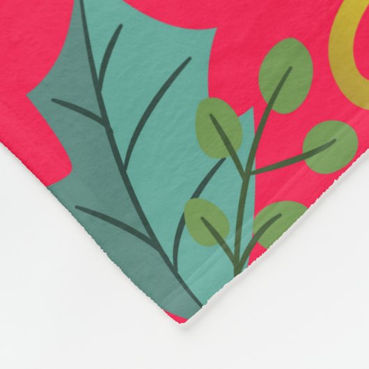 Weihnachtsmuster 6 fleecedecke (Ecke)