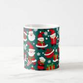 Weihnachtsmuster 6 - Tasse des Kaffees (Mittel)