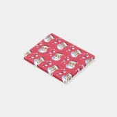 Weihnachtsmuster 89 post-it klebezettel (angewinkelt)