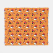 Weihnachtsmuster 90 fleecedecke (Vorderseite (Horizontal))