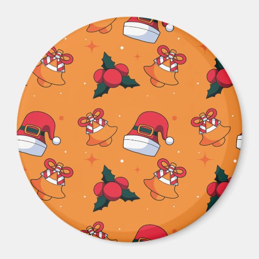 Weihnachtsmuster 90 magnet (Vorne)