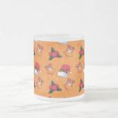 Weihnachtsmuster 90 mattglastasse (Mittel)