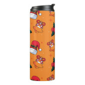 Weihnachtsmuster 90 thermosbecher (Nach links gedreht)