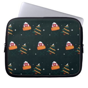 Weihnachtsmuster 91 laptopschutzhülle
