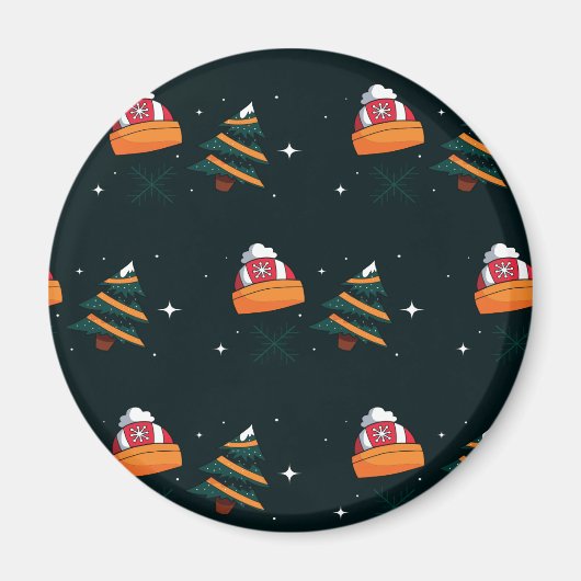 Weihnachtsmuster 91 magnet (Vorne)
