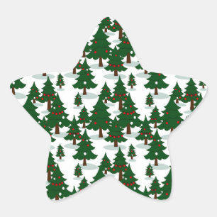 Weihnachtsmuster 9 - Aufkleber