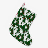 Weihnachtsmuster 9 - Weihnachten Strumpf Kleiner Weihnachtsstrumpf (Vorderansicht (hängend))