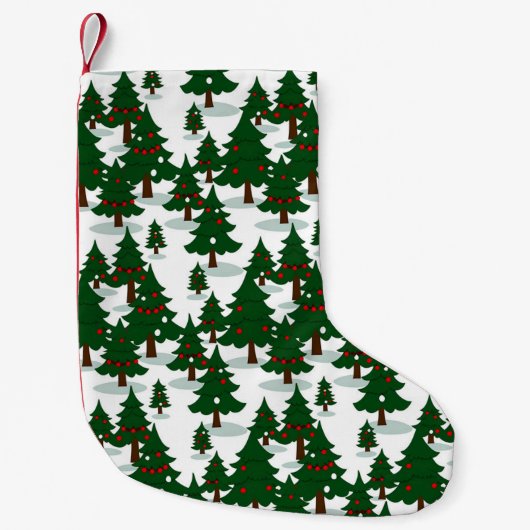 Weihnachtsmuster 9 - Weihnachten Strumpf Kleiner Weihnachtsstrumpf (Vorderseite)