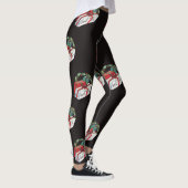 Weihnachtsmuster aus dem 19. Jahrhundert mit versc Leggings (Rechts)