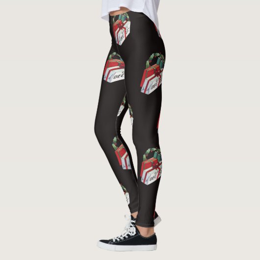 Weihnachtsmuster aus dem 19. Jahrhundert mit versc Leggings (Links)