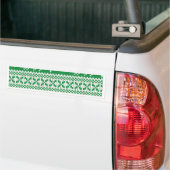 Weihnachtsmuster Autoaufkleber (Auf Lkw)