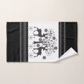 Weihnachtsmuster Badhandtuch Set (Handtuch)